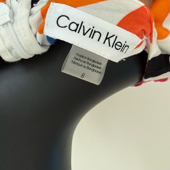 Calvin Klein Multicolor Floral Midi Dress - Picture 10 of 12